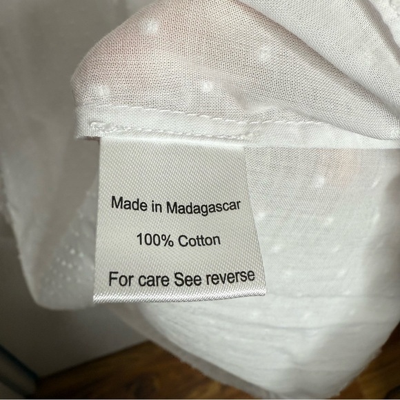 Hill House The Nap Dress White Swiss Dot NWT XS Smocked - Picture 6 of 10